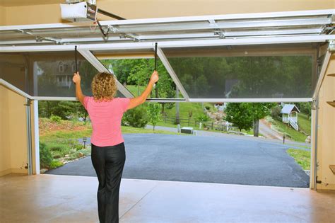 Transform Your Garage into an Outdoor Living Space with a Magic Screen Garage Door